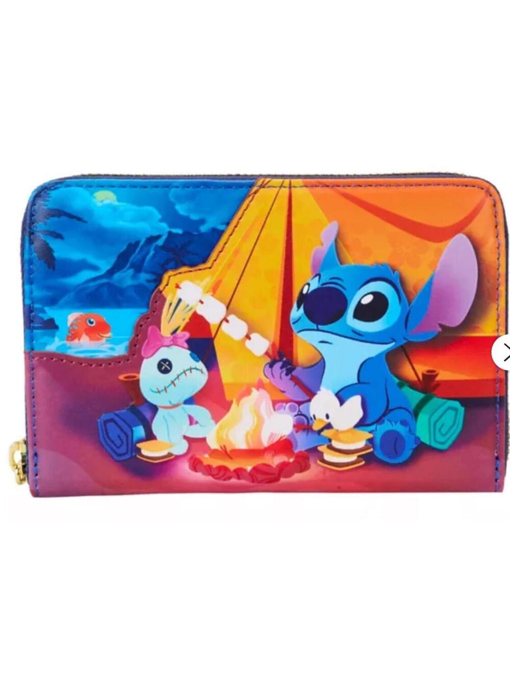 Loungefly Stitch Camping Zip Wallet - Lilo & Stitch
